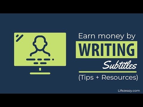 Earn Money By Writing Subtitles in 2021 (Tips + Resources)