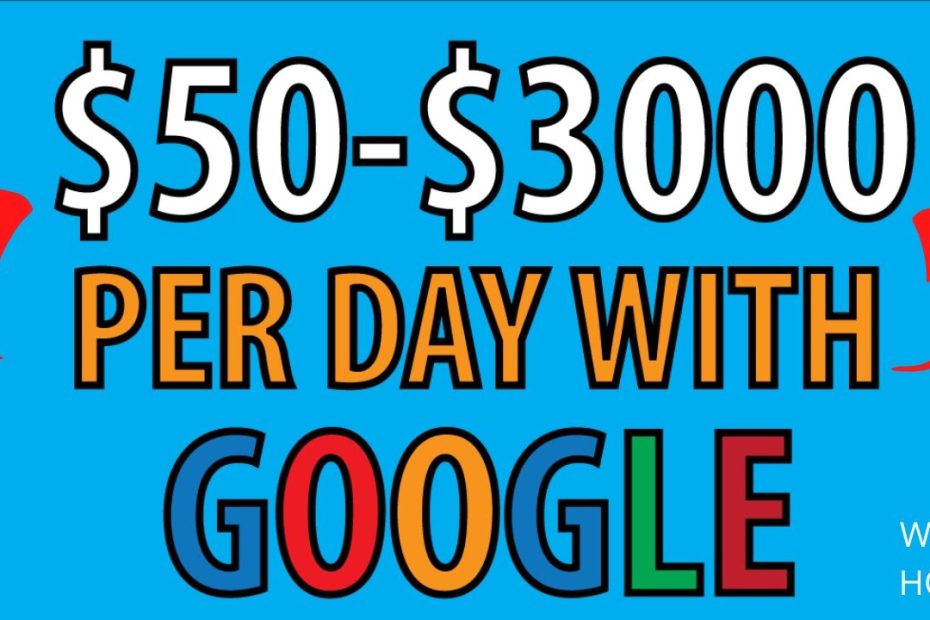 EARN $50 -$3000 PER DAY WITH GOOLGE TRICK JUST COPY AND PASTE l MAKE MONEY ONLINE WITHOUT COST