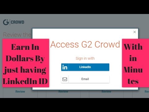 How to earn 50$ dollar by just writing review on G2 Crowd with proof.(Hindi)