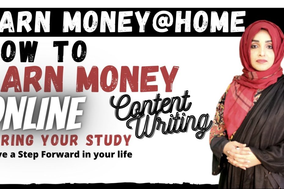 How to earn money while studying | Earn at Home | Content Writing | Dr Rizwana
