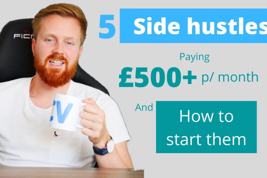 5 side hustle ideas to earn money quickly  + how to start them [UK edition]