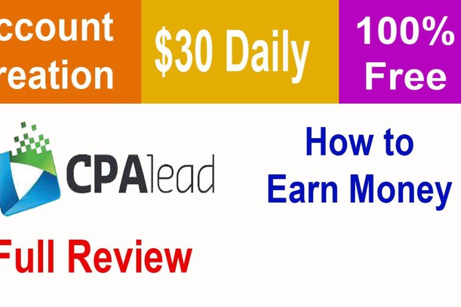 Cpalead Review | Step by Step | How to earn money from cpalead