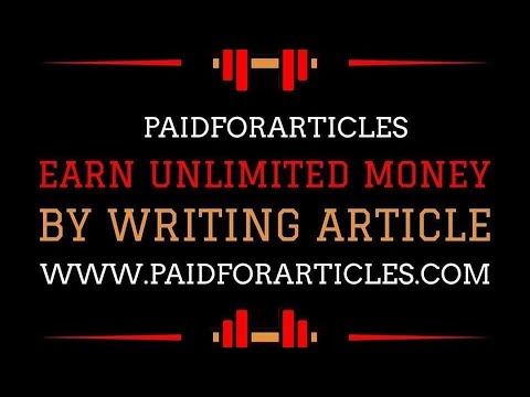How To Write Articles on Paidforarticles.com and Earn Unlimited Money | Full Guide