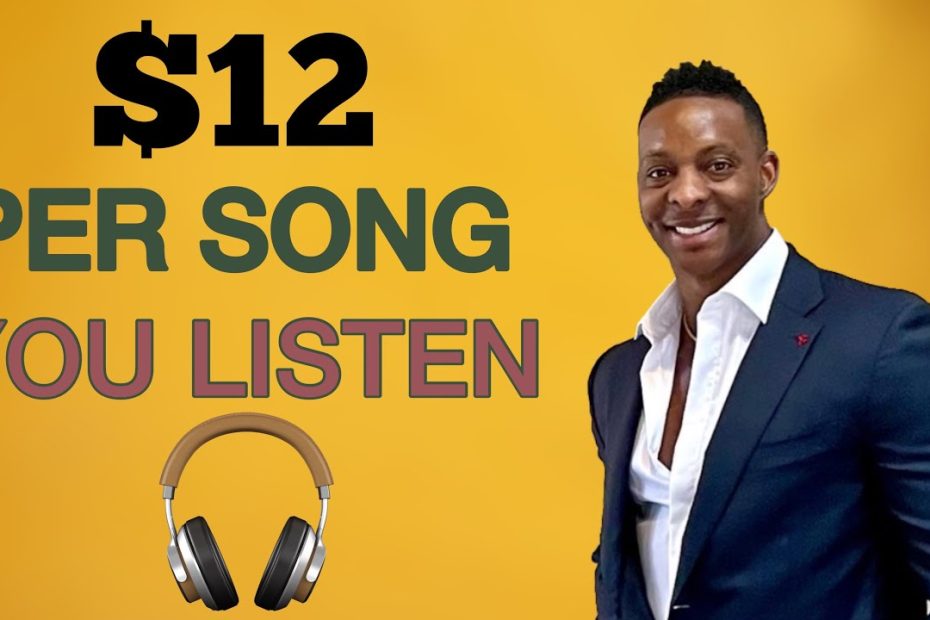 (NEW RELEASE 2021!) Earn $12.00+ Every SINGLE Song YOU Listen?!! Make Money Online