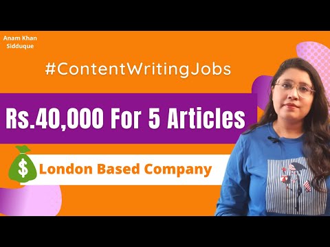 Content Writing Jobs Work From Home 2022 || Get A High Paying Content Writing Client