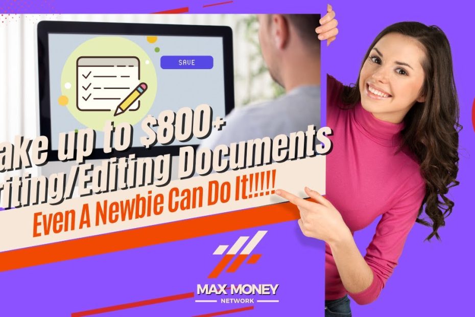 Earn $700 or More Writing/Editing Online| Writing Jobs From Home!