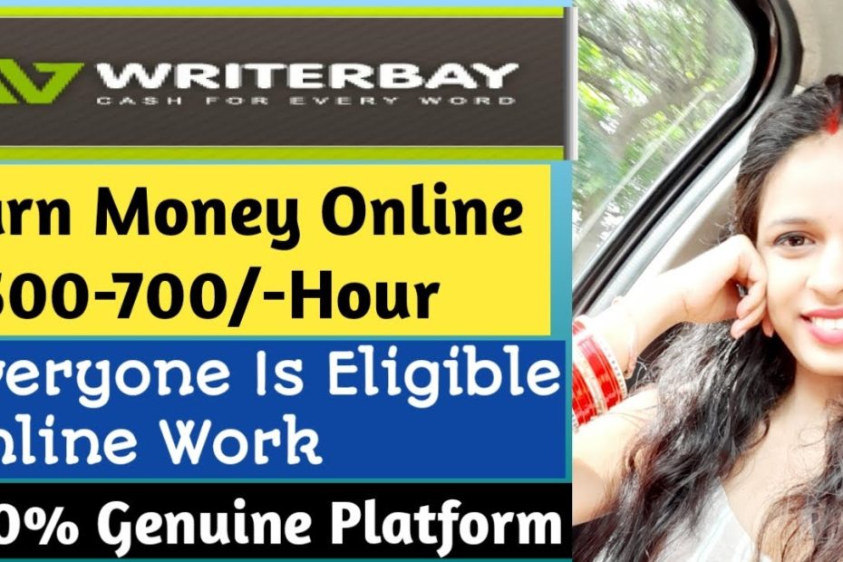 Writerbay Articles Job|Online Writers Jobs|Earn Money Online| Part Time Jobs|Freelancers Writer Jobs