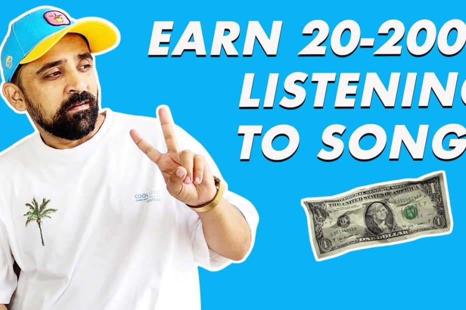 Earn By Listening Music | Earn $20 Per Song by Listening To Music