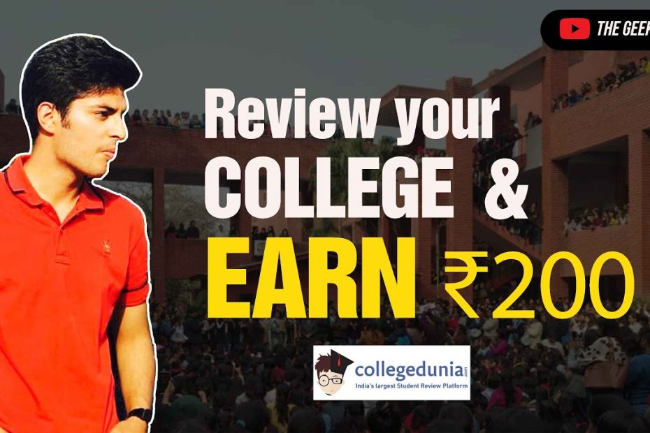 Earn upto ₹200 by Writing Your College Review 😱🔥 | CollegeDunia Review 😎🔥