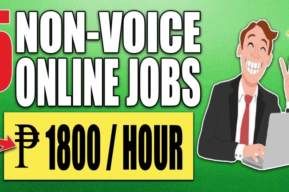 NON-VOICE JOB: EARN ₱1800/Hour | Work from Home Jobs