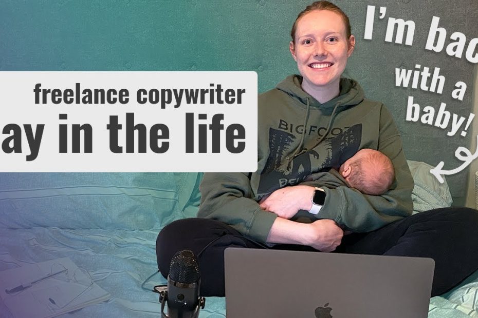 Copywriter Day in the Life 👩🏼‍💻 How I Earn $330/hr Writing (with a Newborn!)