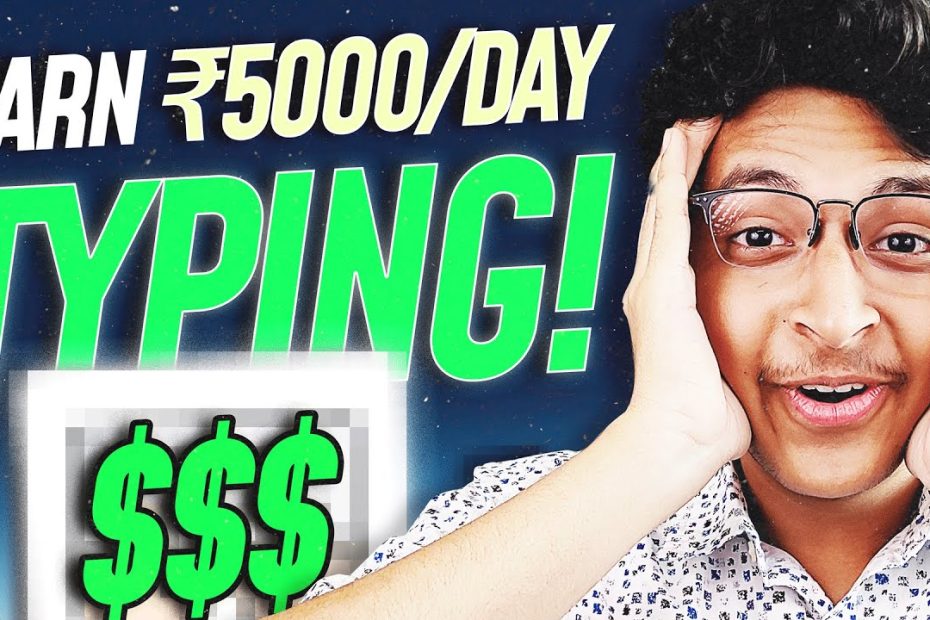 EARN Rs. 5,000/Day Typing Online!🔥 | Freelance Content Writing
