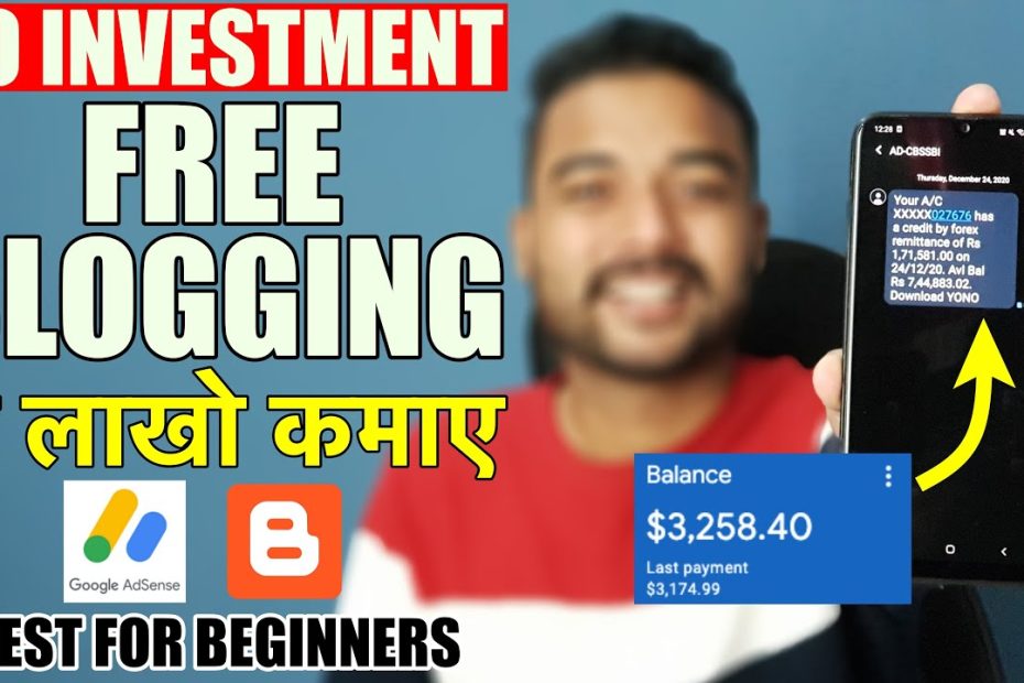 Free Blogging से लाखो कमाए (Reality) in 2022 | Earn Money Online from Blogging without Investment