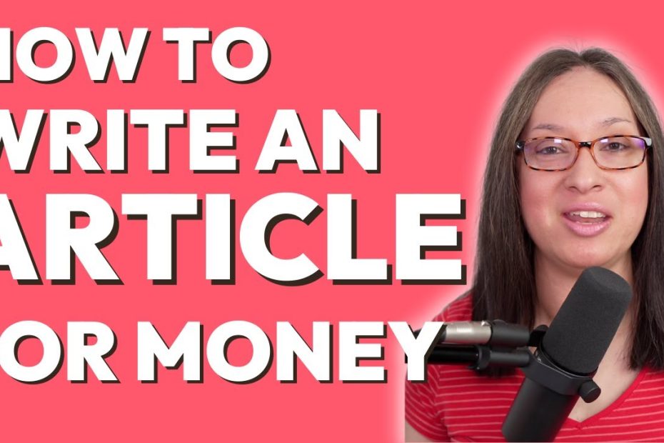 How to Write Articles & Earn Money as a Beginner | get paid to write articles & work from home