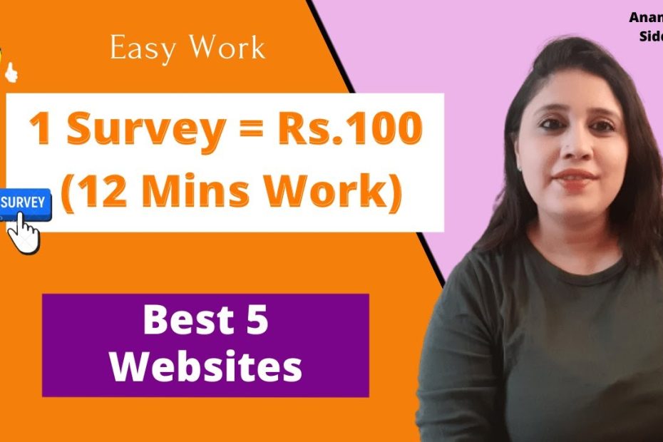Do Online Surveys & Earn Money || Easy Job For Students || Earning Rs.7,000