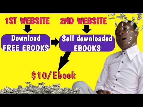 How To Earn $1200/Month Selling Free Downloaded Ebooks Online|No Writing Required |Make Money Online