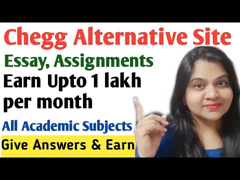 Earn 1 Lakh Per Month By Answering Questions || Essay Writing Jobs || Chegg Alternative For Earning