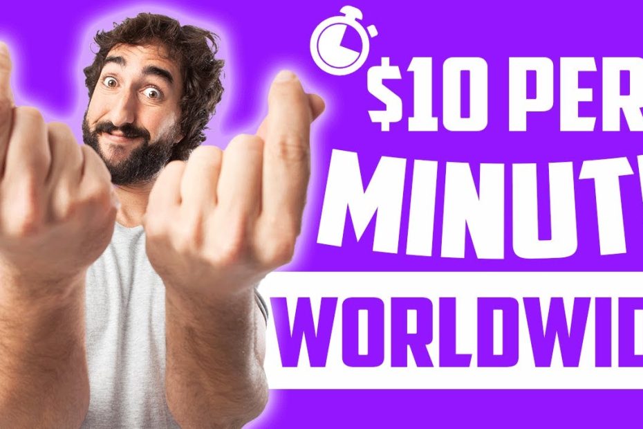 Earn $10 Every Minute | Easy For Beginners (Make Money Online 2022)