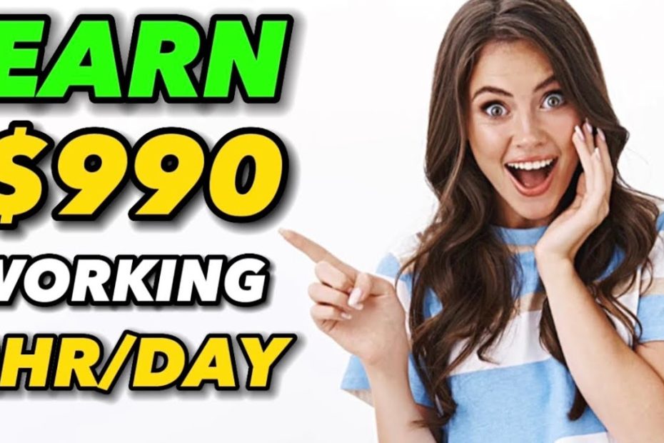 Earn $989.00 Per Day working 2HR/Day | Easy way to make money online from home