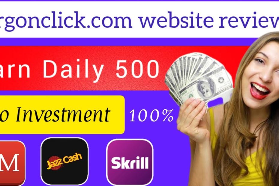 How to earn daily 500 rupees || argonclick.com website review real or fack || IT Earn Expert