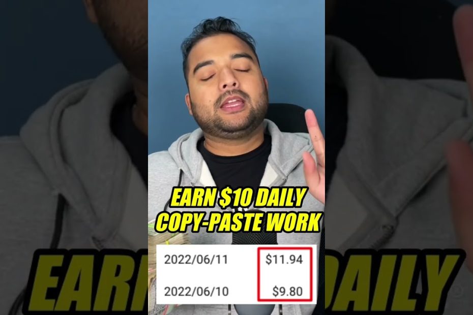 ✅ Earn $10 Daily (Copy-Paste Work) 🤑 Earn Money Online as Students in 2022 (NO INVESTMENT)
