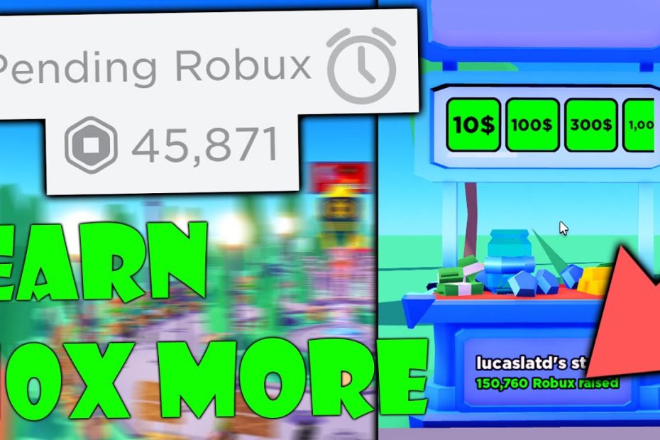 EASY METHODS to earn 10x MORE ROBUX in Pls Donate 💰