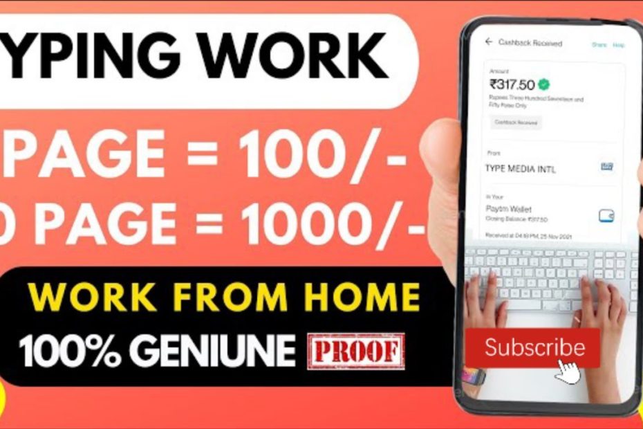 Typing work from home | Partime Job Article Writing | Earn Money text broker | #Onlinetips