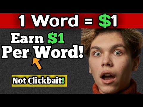 Earn $1 For Every Word You Type On These Websites  || Websites That Pay You To Write Articles 2022