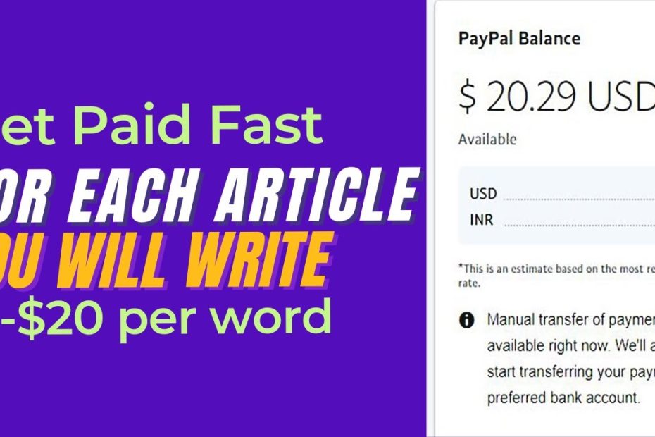 Earn Money Online in 2022 As A Freelancer (Beginner) Make Money Writing Articles Using Anyword