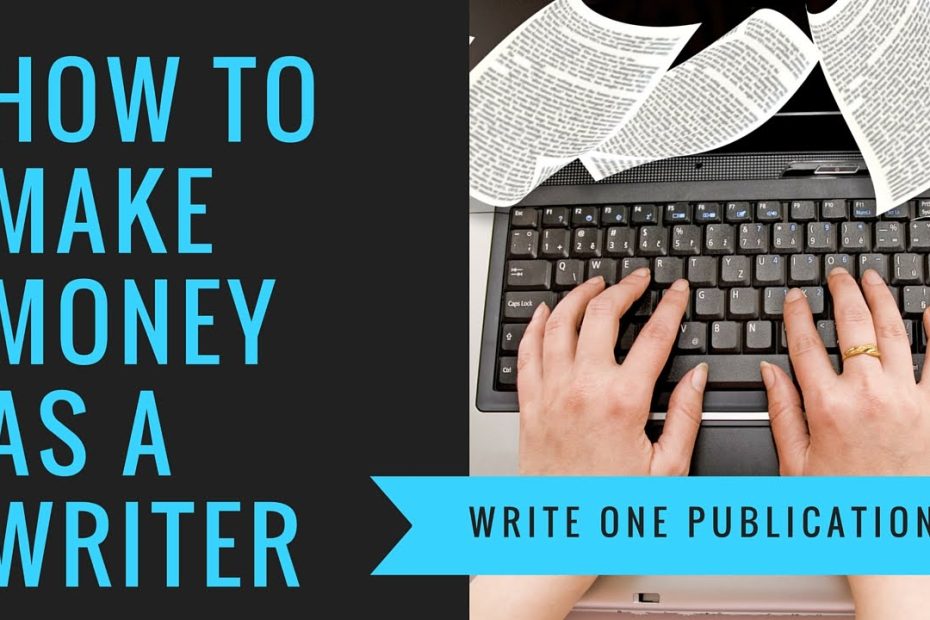 Earn Money Writing - Get Paid To Write Books!