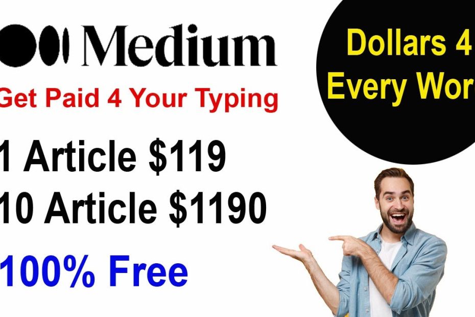 Medium.com | Article Writing Jobs for Students | Earn Money by Writing Story