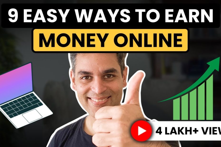 9 SIMPLE and EFFECTIVE ways to EARN MONEY ONLINE! | Passive Income 2023 | Ankur Warikoo #shorts