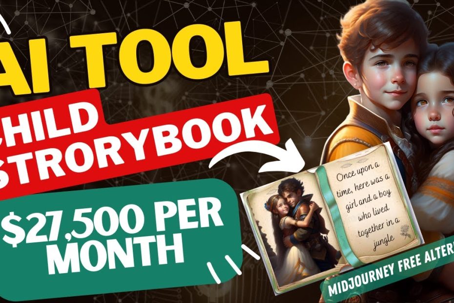 Make Children Storybooks with 3 Free AI Tools & Earn Passive Income