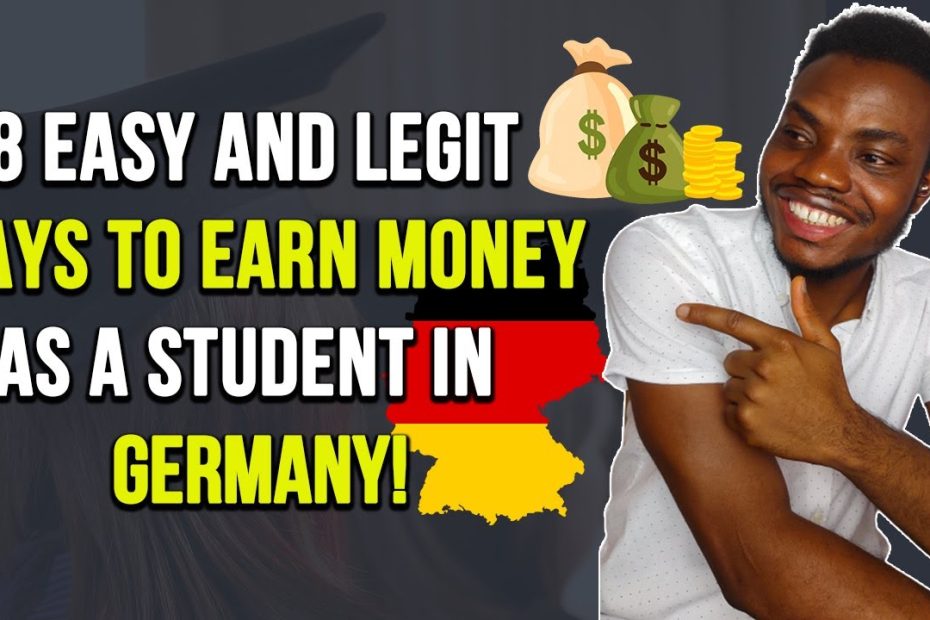 8 Easy and Legit Ways to Earn Money as a Student in Germany