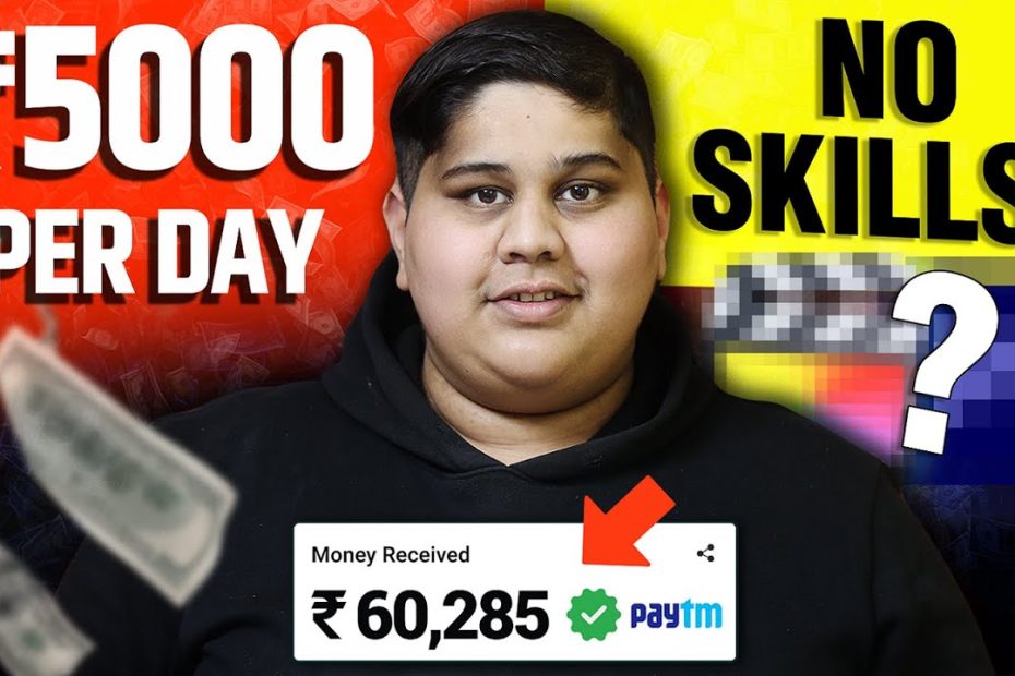 🤯 EARN ₹5,000/Day Online With NO SKILLS Required? Easiest Way to Make Money Online From Freelancing!