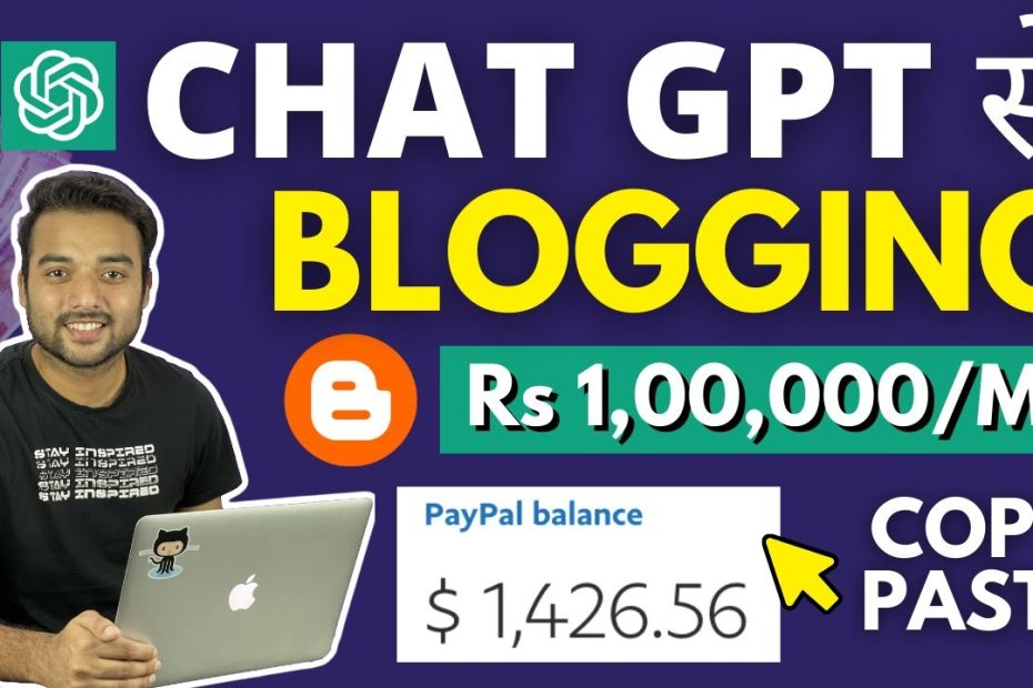 Use ChatGPT to Earn Money Online from Blogging in 2023 | Blogging for Beginners with ChatGPT