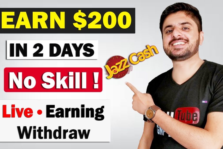 How I Earn $200 in 2 Days From Mobile | No Skill Required | Zero Investment | Earn Money Online
