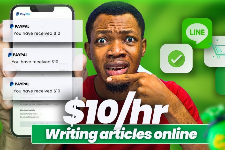 Earn $10 Every Hour Writing Articles Online | Work From Home