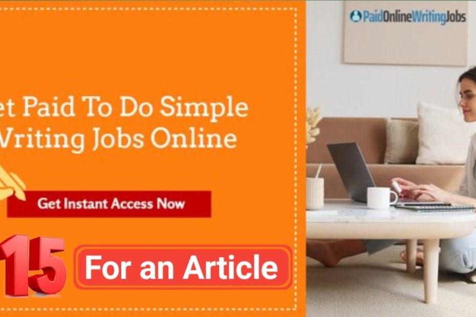 Earn 15$ by Writing | Online Writing Job from Home | Without Investment