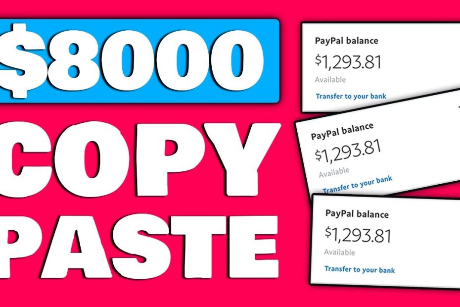 Make $8,000 Writing Articles For FREE (COPY & PASTE - NO WORK) | Make Money Online