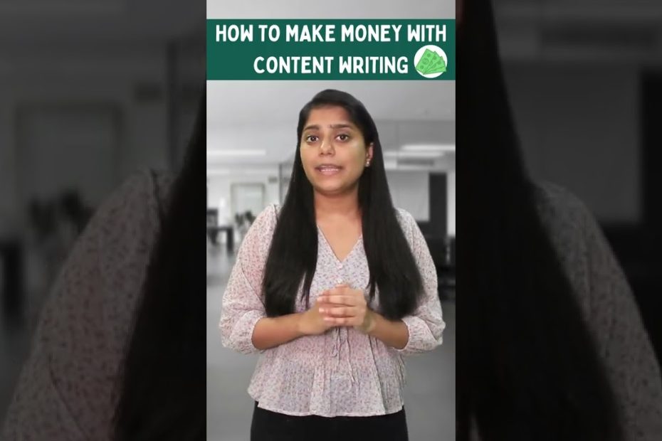 How to make Money as a Content Writer ?💸 | Content Writing | #shorts #contentwriting