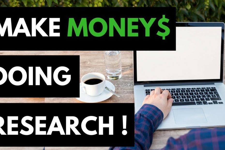 Make Money Doing Research Online - Earn Up To $75 Per Hour